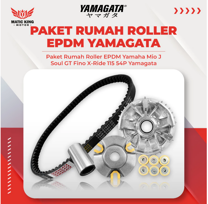 Yamagata Paket Kirian Vanbelt V Belt Rumah Roller Set Mio J Soul